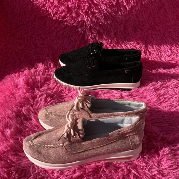 Two pair lot of lightweight sneakers, one blush the other black, size EU41 US10 - Picture 3 of 12